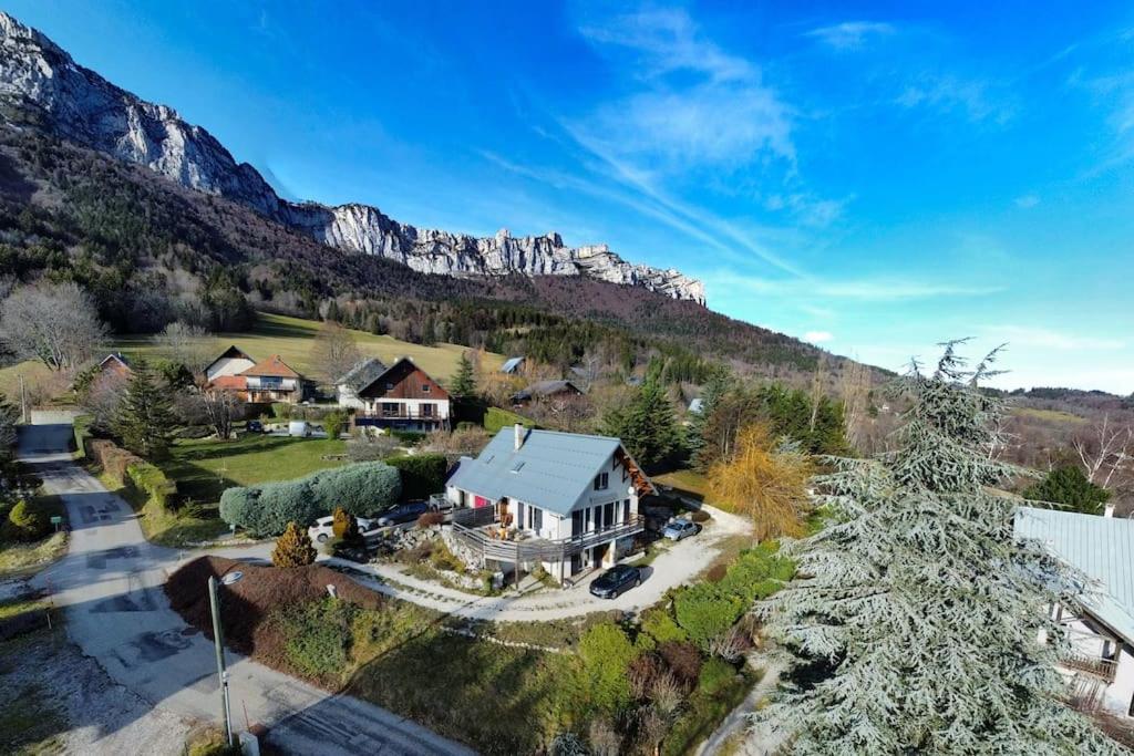 Maison Familiale En Montagne Avec Vue Merveilleuse Sur Le Massif De Belledonne Saint-Bernard  Exterior photo