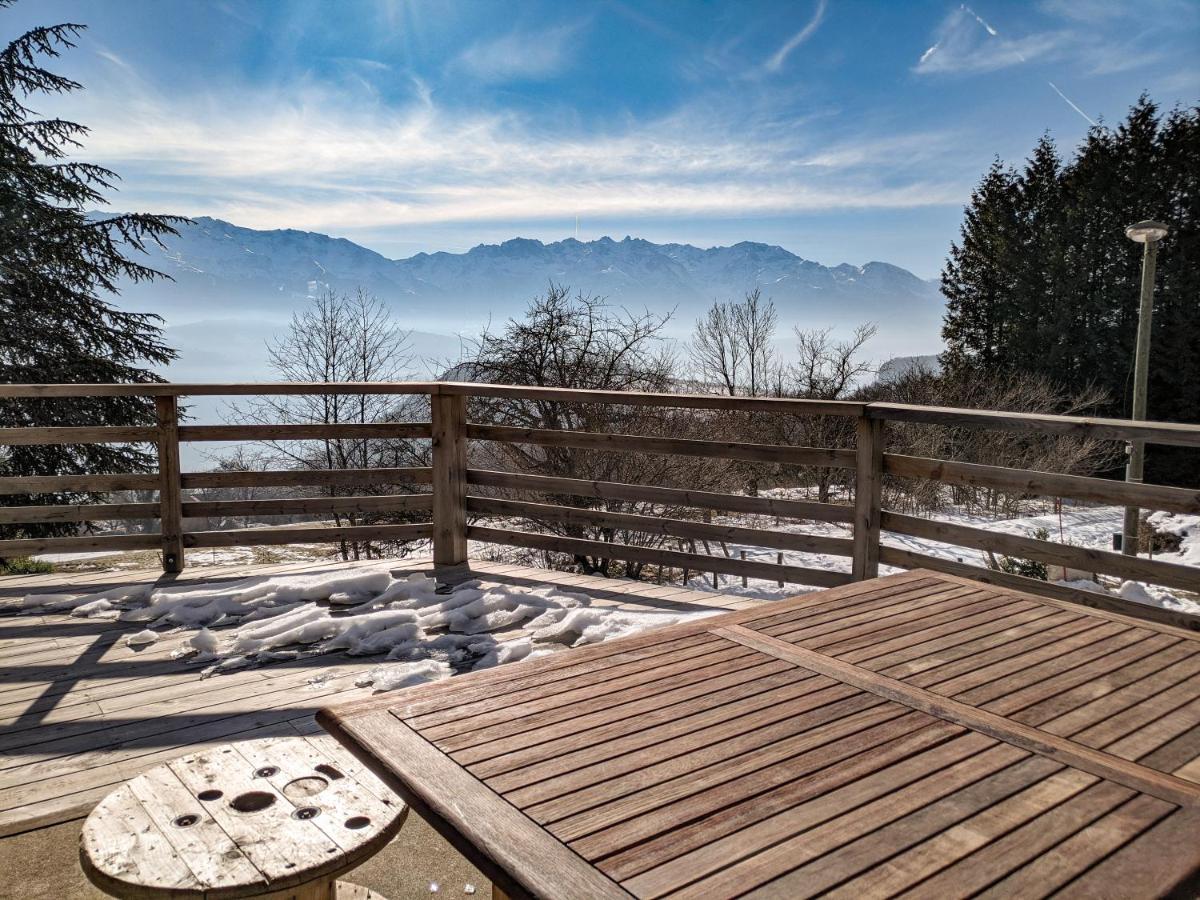 Maison Familiale En Montagne Avec Vue Merveilleuse Sur Le Massif De Belledonne Saint-Bernard  Exterior photo